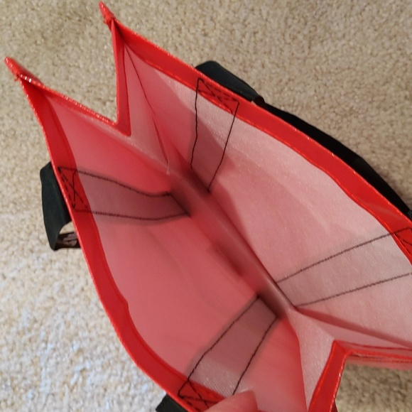 NWT Starbucks Small Red and Black Reusable Bag - Picture 4 of 4